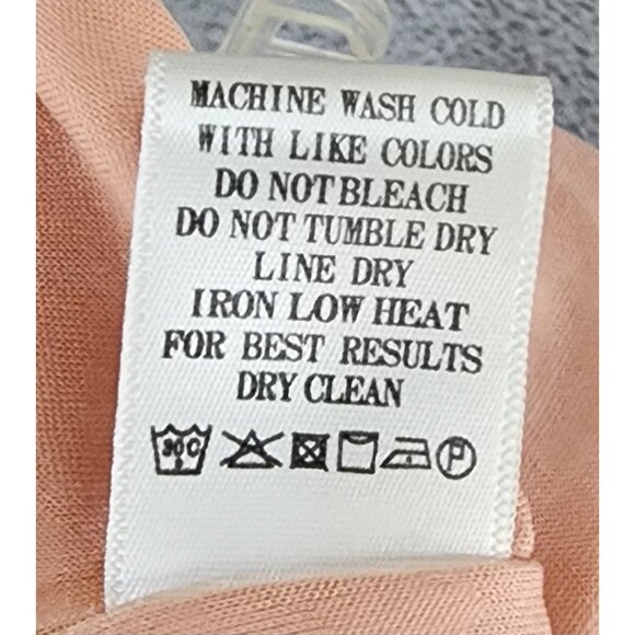 New In Jumpsuit Womens Medium Pink Linen Blend Sleeveless Tie Waist Wide Leg - Picture 12 of 12